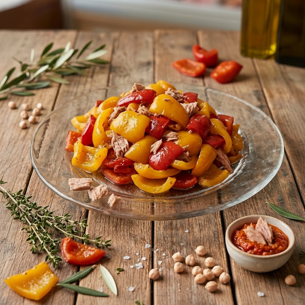 Peperoni con tonno